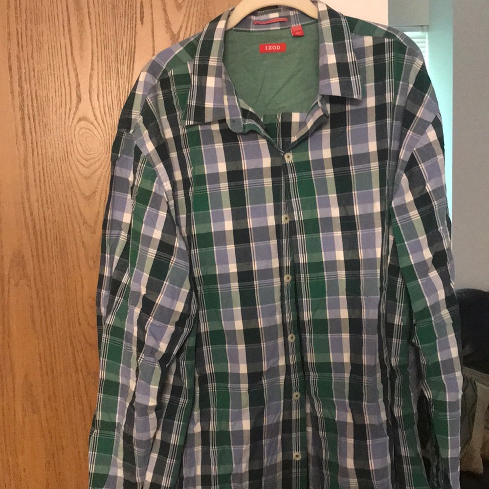 IZOD BUTTON DOWN 2XLT